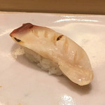 すし善 - ホッキ貝の炙り 塩