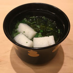 すし善 - 味噌椀