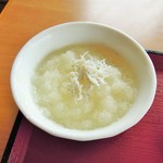 南あわじ八木食堂 - じゃこと大根おろし