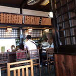 手造りうどん 楽々 - 店内