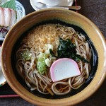 和食 たかはし - 温そば（食楽1,000円セット）