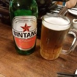 WARUNG SAMA SAMA  - ビンタンビール