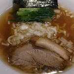 煮干し中華そば一燈 - 肉出汁煮干しそば