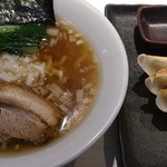 煮干し中華そば一燈 - 肉出汁煮干しそば