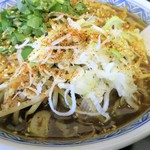 らーめん金竜 - 刻みねぎ、七味等