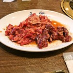 焼肉レストラン　一心亭 - お肉の盛り合わせ