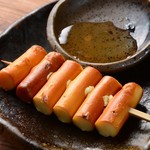 やきとんうまいもん横丁 まるたか - スモークチーズ串