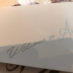 AMOUR - この封筒の中にメニューが入っています