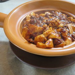 中國料理kujikuji - お昼のミニコース：主菜（なめらか絹豆腐の麻婆豆腐）