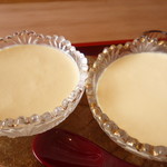 お料理 とみやま - 自家製プリン