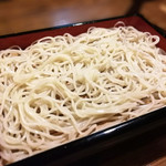 室町砂場 日本橋本店 - ざる（白い蕎麦）