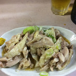 岐阜屋 - 蒸し鶏(420円)