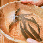 銀座 しのはら - 活き鮎