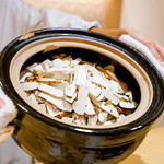 銀座 しのはら - 松茸ごはん