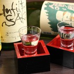 Hamayaki Maruppo - 厳選の日本酒を月替わりで