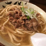 麺道はなもこし - 肉うどん？ いえいえ、それとはちょいと違うのです。