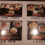 料理茶屋 乃可勢 - ランチメニュー