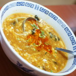 四川食府 - サンラースープ（４８０円）２０１７年９月