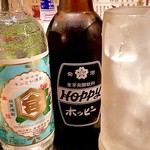 Nama Tsukune Genya - 金宮焼酎ホッピーセット 890円＋税