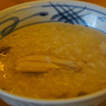 杉ケ瀬ヤナ - 鮎雑炊