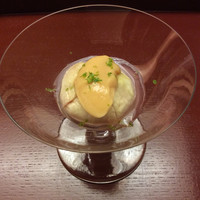 木山 - イチジク焼き浸し、白味噌ソース