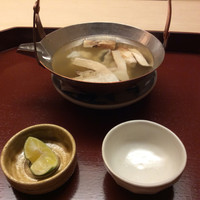 木山 - 朝採り松茸と鱧