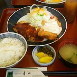 青山レストラン - チキンＡセット ￥1382