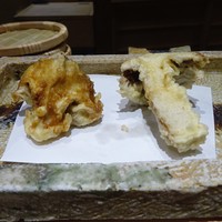 日本橋 蕎ノ字 - 玉取茸、坊主茸