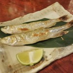 手打蕎麦 とし庵 - 生本ししゃも 塩焼き