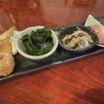 手打蕎麦 とし庵 - お通し