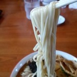 竹乃や - ストレート麺