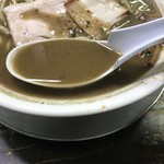 長尾中華そば - スープ。