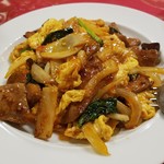 五修堂 - レバーと玉子の辛しいため(600円)です。