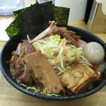 羅漢 - 辛痺ラーメントッピング盛り合わせ