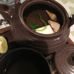 resutorammatsubokkuri - 松茸御膳に土瓶蒸しも付きます。