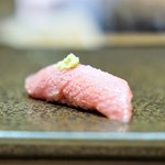 Roppongi Sushi Tatsumi - とろの炙り