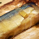 英ちゃん冨久鮓 - 松前さば棒寿司