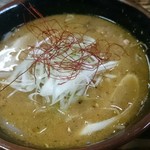 長尾中華そば - みそつけのスープ