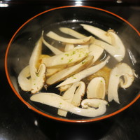 日本料理 晴山 - 甘鯛と岩手の松茸の椀2