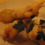 イル・ボッカローネ - 花ズッキーニのフリット