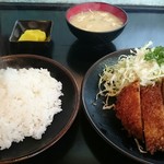 焼かつの店かつ亭 - 焼きかつ定食620円