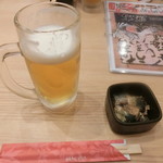 濱焼北海道魚萬 - 生ビール