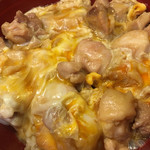 鳥焼 辰の字 - 親子丼 アップ