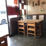 冨がし - 店内（座席より右まわり）→