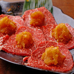 焼肉 肉兵衛 - 赤身30秒カルビ‼︎おろしポン酢を巻いて食べるあっさりしたお肉‼︎