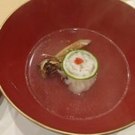 あま木 - 鱧と松茸のお吸い物