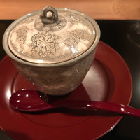 銀座 とよだ - 白子の玉締め
