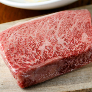 A rare part with a best before date of 90 seconds! ! Japanese black beef Steak