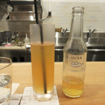 ラ・トラース - 果樹園白雲さんのリンゴジュース700円(2017.9月)