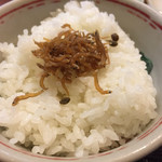 菊川 - ご飯にはちりめん山椒